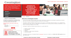 Desktop Screenshot of agent.careington.com